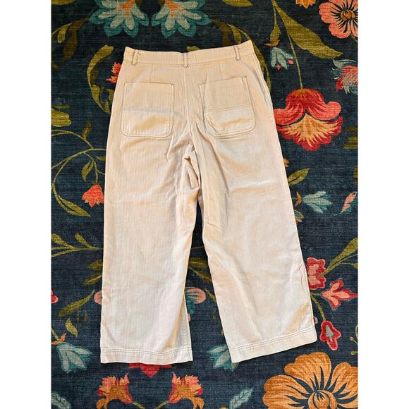 Free People Sunday Skies Straight Leg Pants Size 12 - Picture 5 of 9